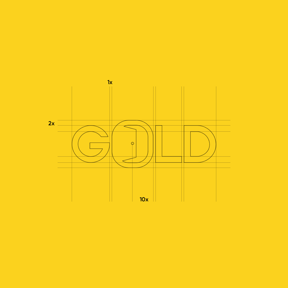 Gold Instalações, Logotipo, Agência IH9